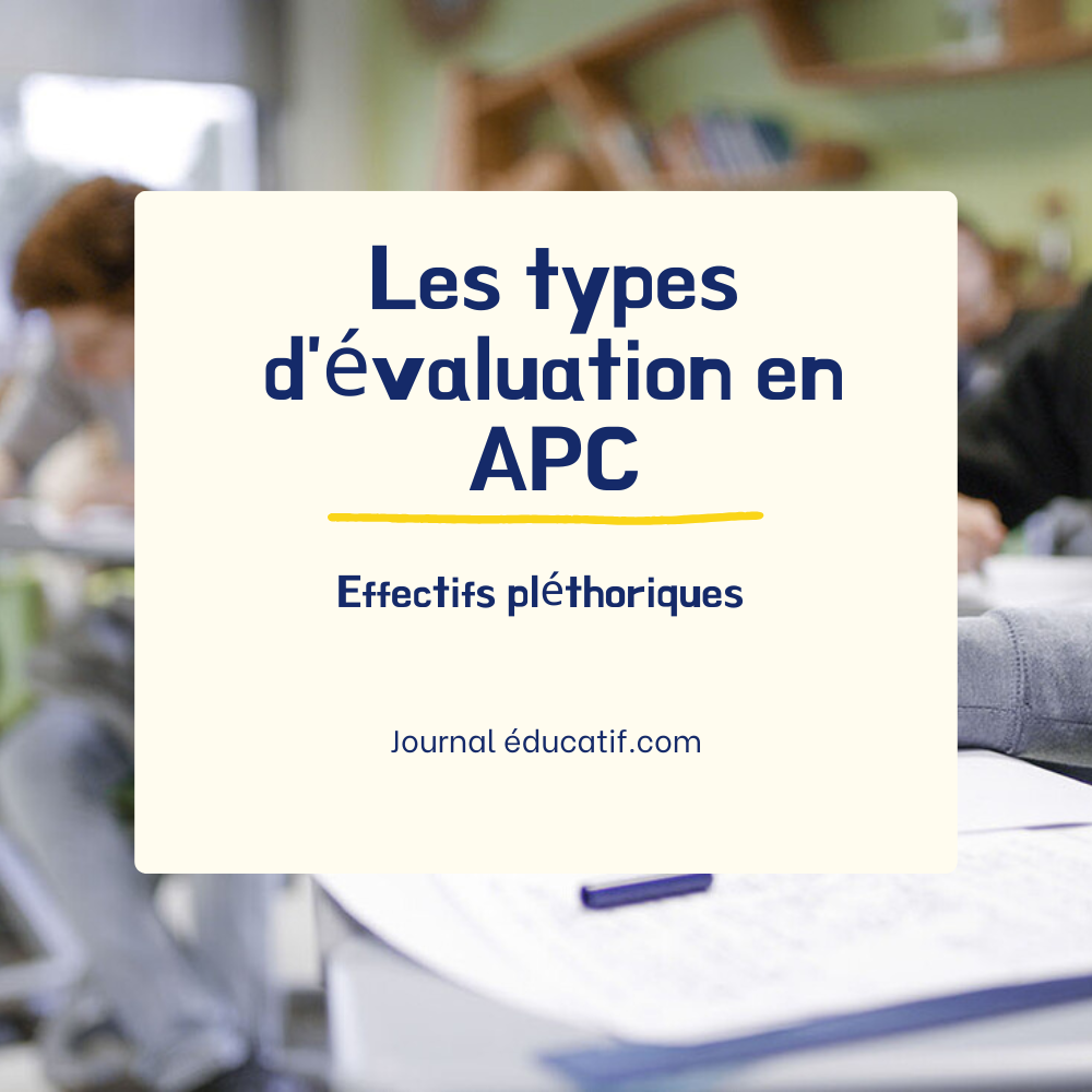 Évaluer efficacement dans une classe à effectif pléthorique en APC