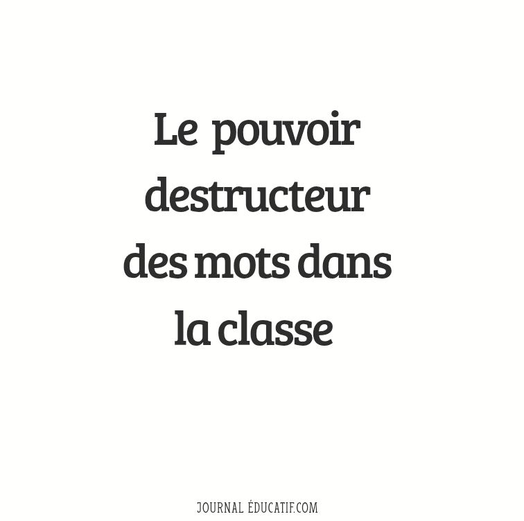 Le pouvoir des mots à l’école : quand la parole éduque ou détruit