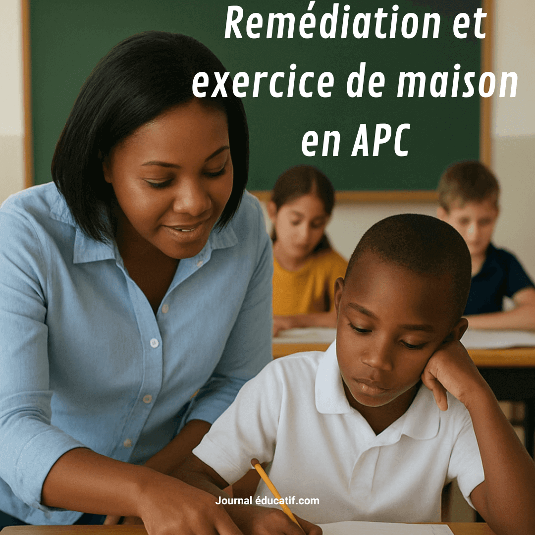 APC : Pourquoi la remédiation et les exercices de maison déterminent réellement la réussite de l’élè