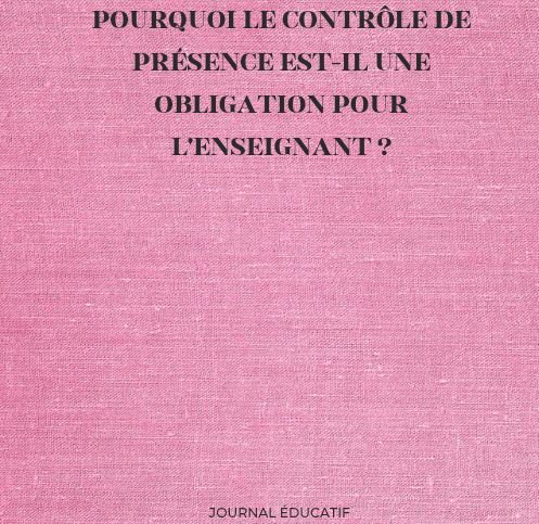 Cet enseignant fait la prison pour négligence du contrôle de présence 