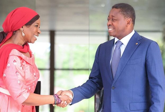 Togo–UNFPA : Faure Gnassingbé et Diene Keita renforcent le partenariat pour l’éducation des jeunes