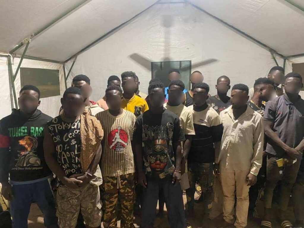 Ghana : 22 Togolais arrêtés pour exploitation minière illégale dans la région de Savannah